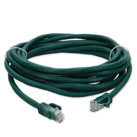 Add-On 35FT RJ-45 MALE TO RJ-45 MALE STRAIGHT GREEN CAT6A UTP COPPER PVC PATC ADD-35FCAT6A-GN